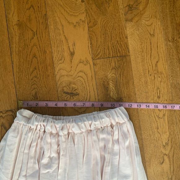 𝅺Forever 21 Y2K Blush‎ Split Pleated  Maxi Skirt Whimsigoth Festival - Picture 4 of 9